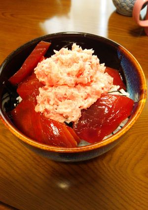 お手軽♪マグロのづけ丼 v1.0-レシピのメイン写真