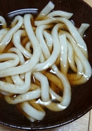 カレー風味のおうどん-レシピのメイン写真