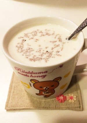 おやつになる 私の週2 きな粉牛乳♡-レシピのメイン写真