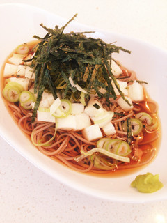 夏はメカブと山芋のぶっかけ蕎麦-レシピのメイン写真