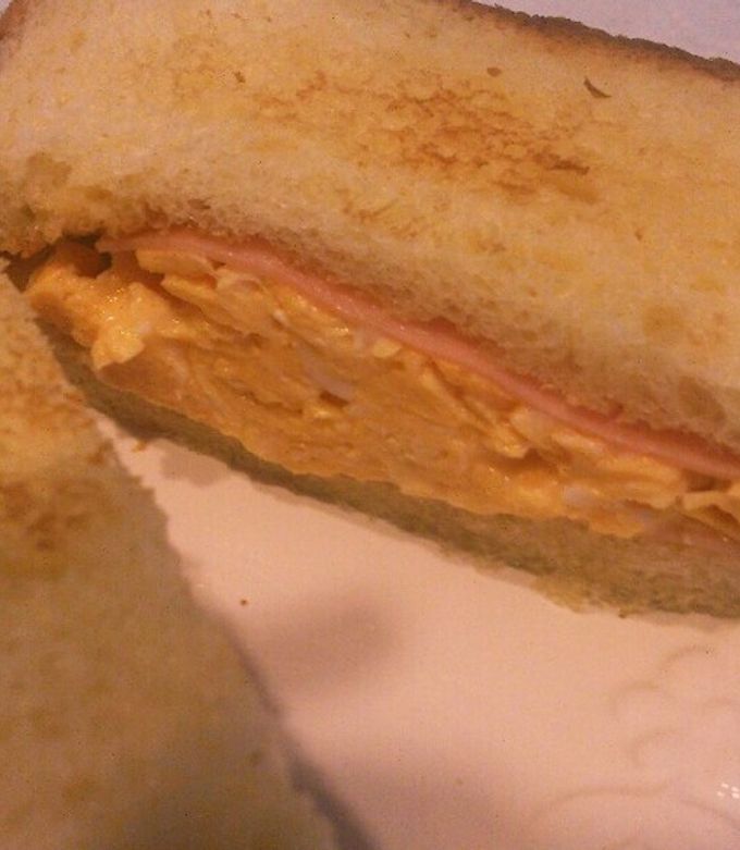 Hotサンド?～ハムチースクランブル～ by 黒こっぺ 【クックパッド