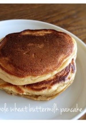 全粒粉バターミルクパンケーキ-レシピのメイン写真