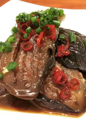 麺つゆで簡単！ナスのピリ辛煮浸し-レシピのメイン写真