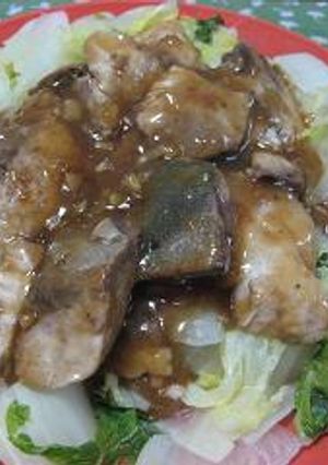 ぶりと白菜の中華あん-レシピのメイン写真