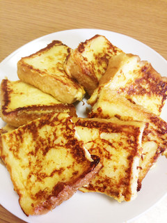 朝食やおやつに♪ふわとろフレンチトースト-レシピのメイン写真