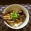 お手軽ししゃもでさっぱり丼