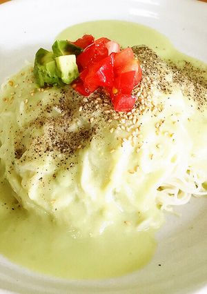 じゃがアボのカペッリーニ風そうめん-レシピのメイン写真
