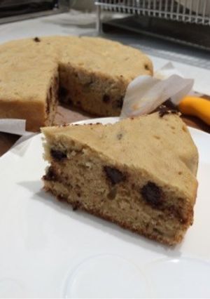 無水鍋・チョコバナナケーキ-レシピのメイン写真