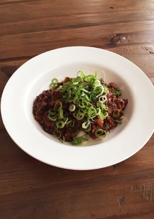 キーマカレーそうめん-レシピのメイン写真