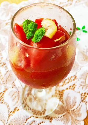 夏はコレ！トマトの簡単デザート-レシピのメイン写真