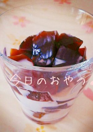 ノンカフェインコーヒーゼリー-レシピのメイン写真