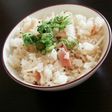 ベーコンとえのきの炊込ご飯(えのべー)