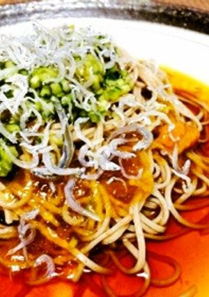 【15分】ジュレでさっぱり★夏シラス蕎麦-レシピのメイン写真