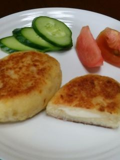 冷凍豆腐とおからで チーズハンバーグ♪-レシピのメイン写真