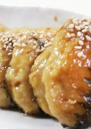 ふわふわ鶏つくねの大葉照り焼き-レシピのメイン写真