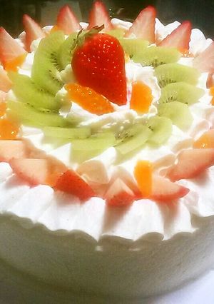 ✲本格デコレーションケーキ✲-レシピのメイン写真