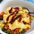 おからオムライス丼