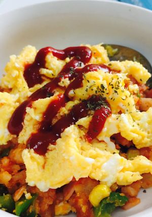 おからオムライス丼-レシピのメイン写真
