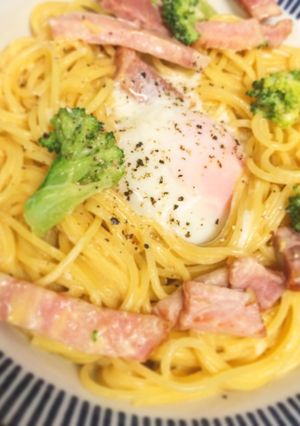 カルボナーラ-レシピのメイン写真