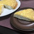 杏仁クリームのミルクレープ