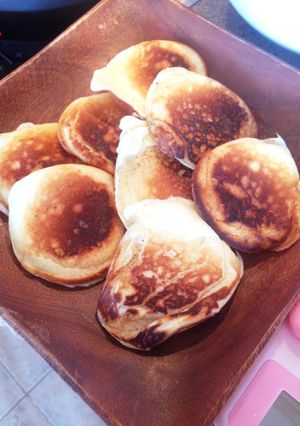 卵なし☆もちもちホットケーキ-レシピのメイン写真