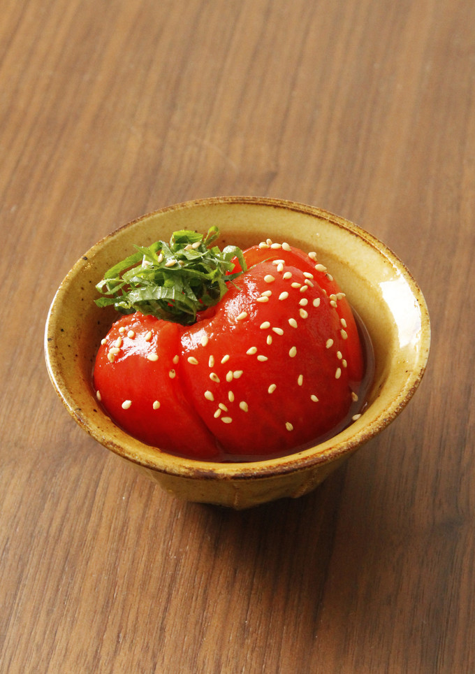 トマトのおひたし-レシピのメイン写真