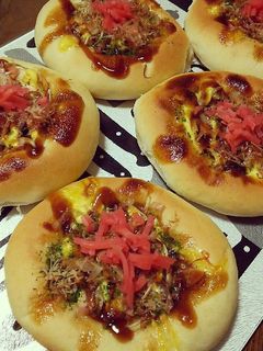 お好み焼きパン-レシピのメイン写真