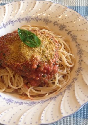 トマトとバジルの酸っぱ美味しいパスタ-レシピのメイン写真