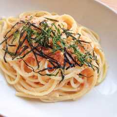 รูปของ きちんと明太子のパスタ