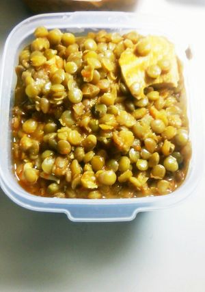 鶏肉とレンズ豆のトマト煮-レシピのメイン写真