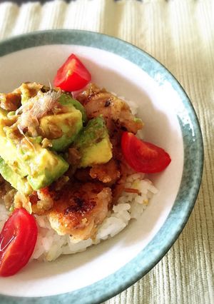 梅あぼかどチキン丼★-レシピのメイン写真
