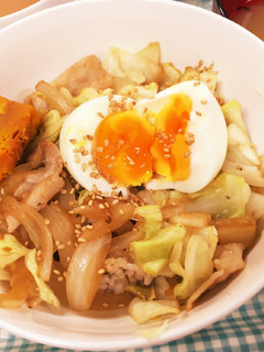 さらば夏バテ!ダイエット豚丼-レシピのメイン写真