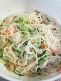 サラダそうめん-レシピのメイン写真
