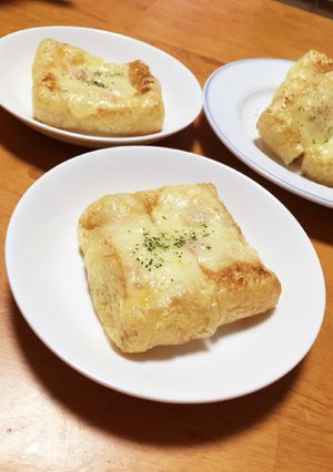油揚げのタラコチーズ-レシピのメイン写真