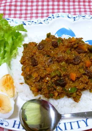 さっぱり☆トマト煮込みのドライカレー-レシピのメイン写真