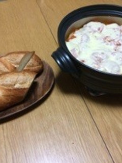 土鍋で野菜の重ね焼き(たっぷりスープ)-レシピのメイン写真