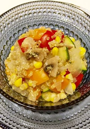 キヌアと夏野菜のスープリゾット-レシピのメイン写真