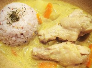 簡単！本格ココナッツミルクスープ＆カレー-レシピのメイン写真