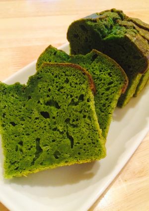 ほうれん草のパウンドケーキ-レシピのメイン写真