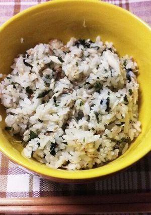 簡単☆鯖と大葉の混ぜご飯♪-レシピのメイン写真