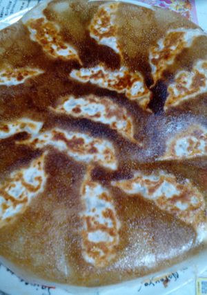 ☆失敗なし！簡単黄金比率の餃子の焼き方☆-レシピのメイン写真