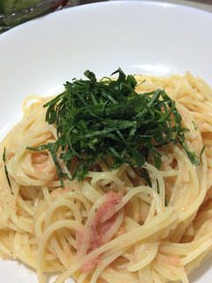 明太子と大葉の冷製パスタ-レシピのメイン写真