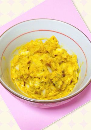 かぼちゃサラダ♪煮物リメイク♪-レシピのメイン写真