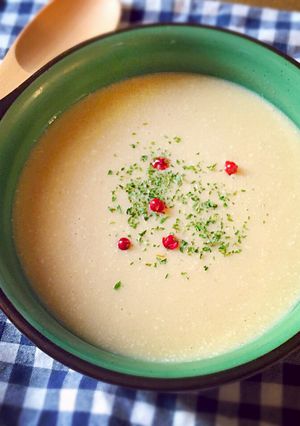 冷やしても美味♪白いんげん豆のポタージュ-レシピのメイン写真