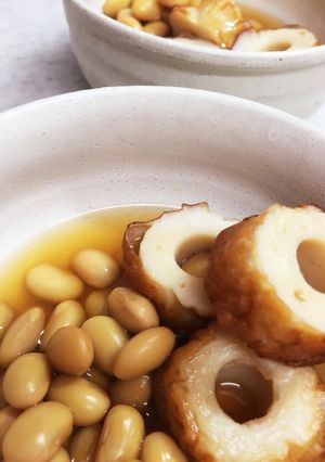 チクワと大豆の煮物-レシピのメイン写真
