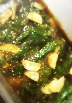 大葉の醤油漬け-レシピのメイン写真
