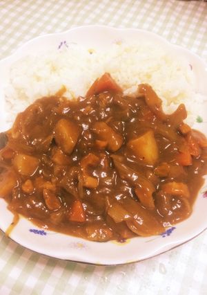 カボチャ入りシーチキンカレー-レシピのメイン写真