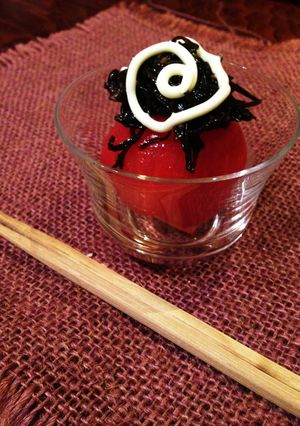 トマトだけ！ぺろり食べちゃう一品-レシピのメイン写真