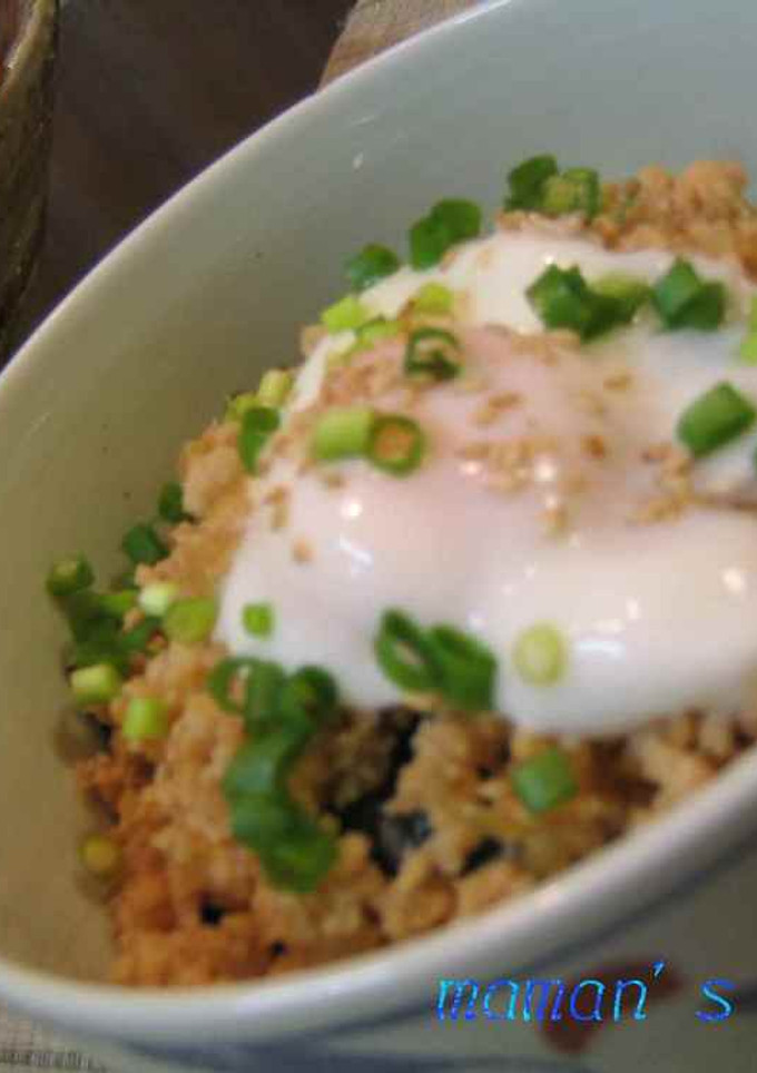 *お手軽とりそぼろ丼*-レシピのメイン写真