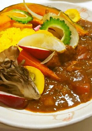 後乗せで簡単*時短*夏野菜カレー*-レシピのメイン写真
